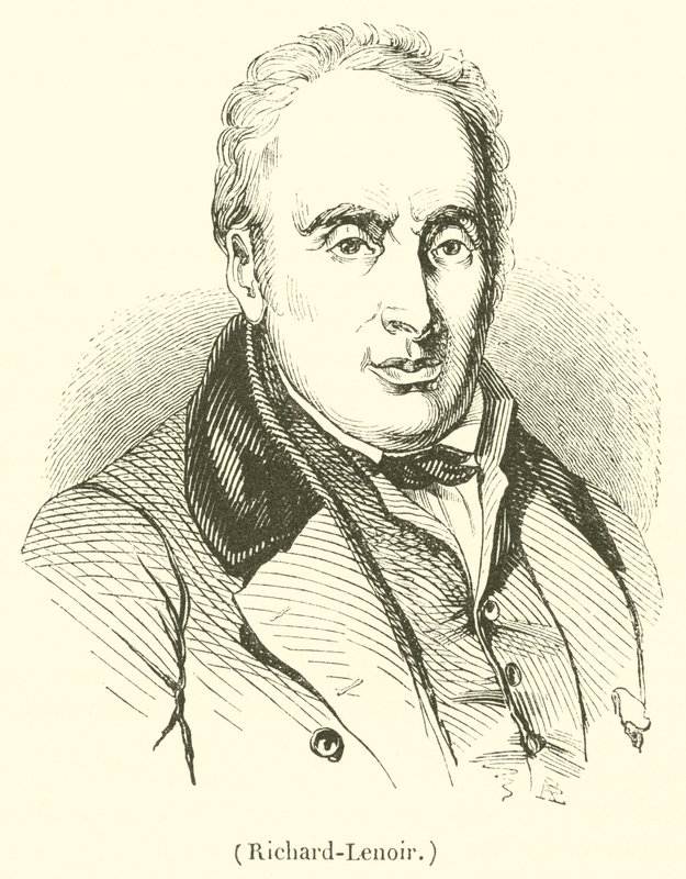 Richard-Lenoir (gravura) de French School