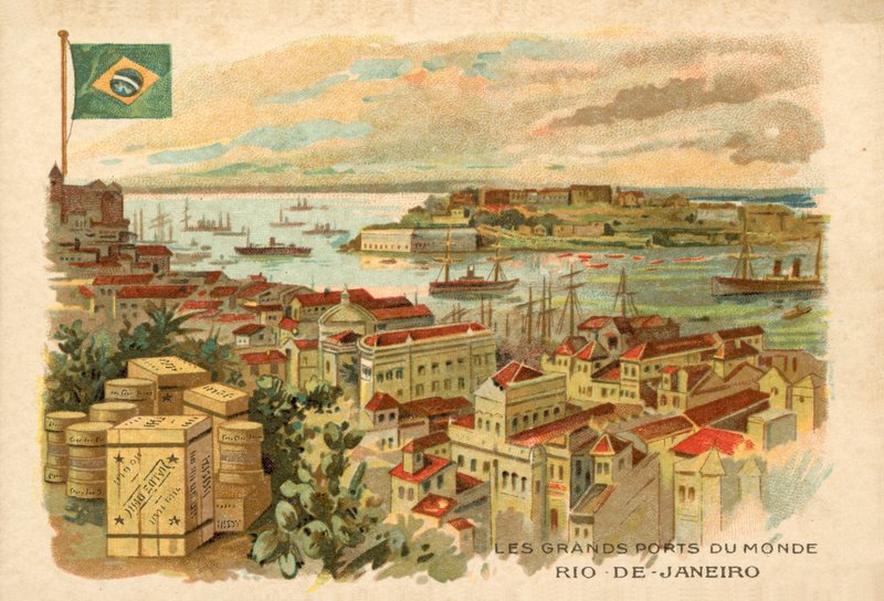 Rio de Janeiro, Brazil (chromolitho) de French School