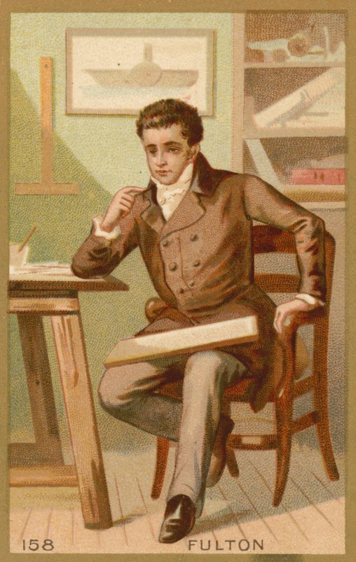 Robert Fulton, engenheiro e inventor americano de French School