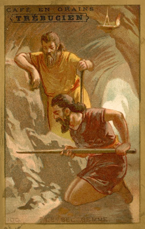 Sal grosso (chromolitho) de French School