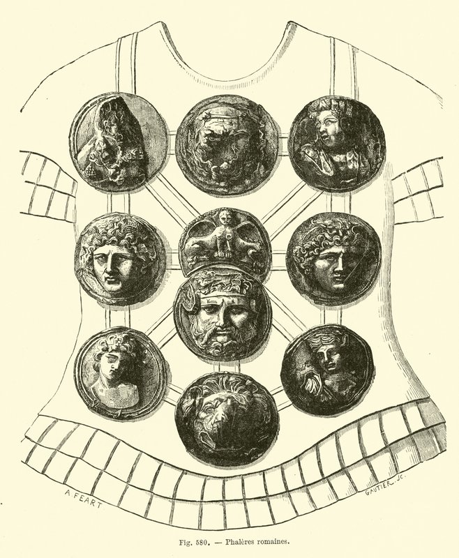 Phalera romana de French School