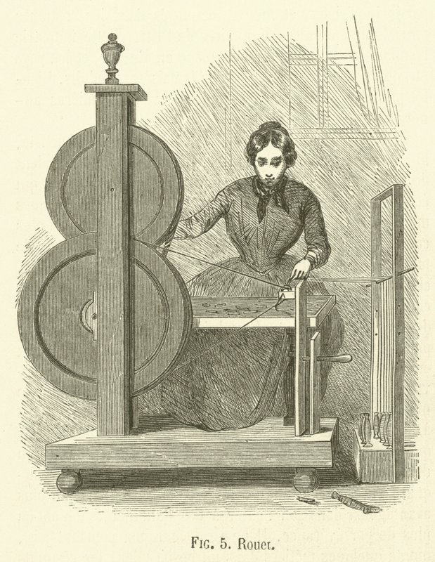 Roda (gravura) de French School