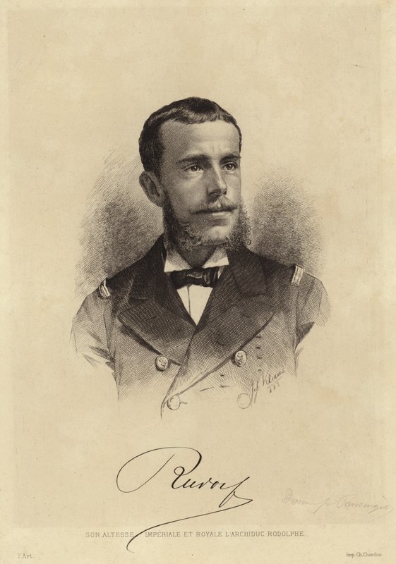 Rudolf, príncipe herdeiro da Áustria de French School