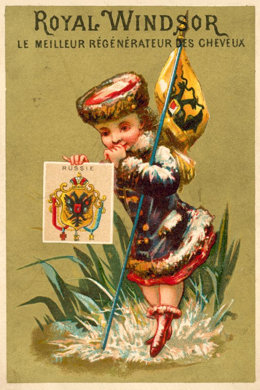 Rússia (chromolitho) de French School