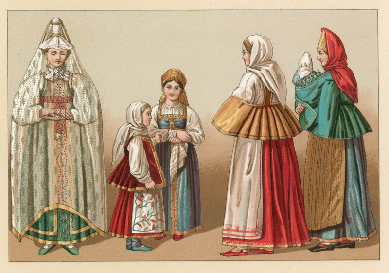 Traje da Rússia de French School