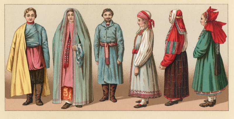 Traje da Rússia de French School