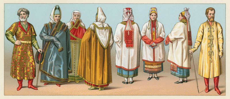 Traje da Rússia de French School