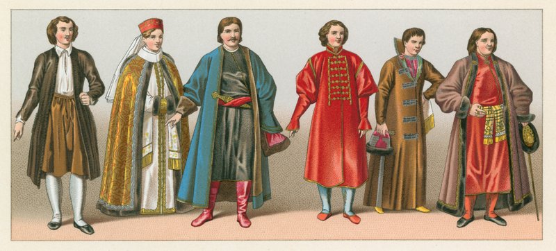 Traje da Rússia de French School