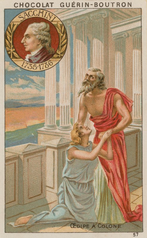 Sacchini, Oedipe para Colone de French School