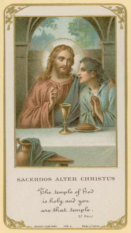 Cristo, o segundo sacerdote de French School