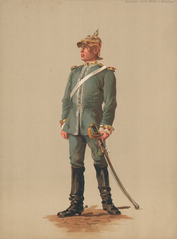 Cavaleiros da Guarda Saxônica, NCO de French School
