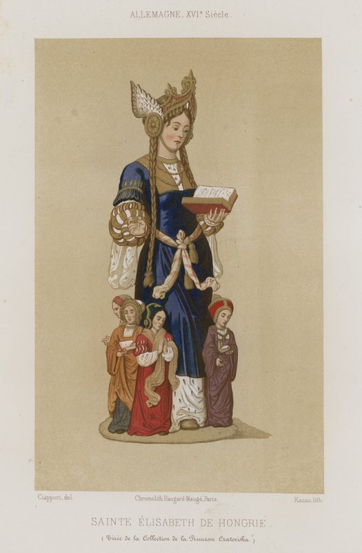Santa Isabel da Hungria de French School