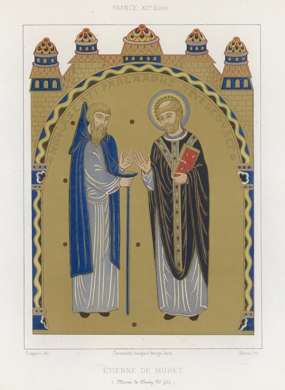 Santo Estêvão de Muret de French School