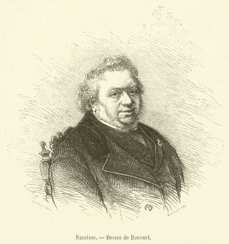 Saintine (gravura) de French School