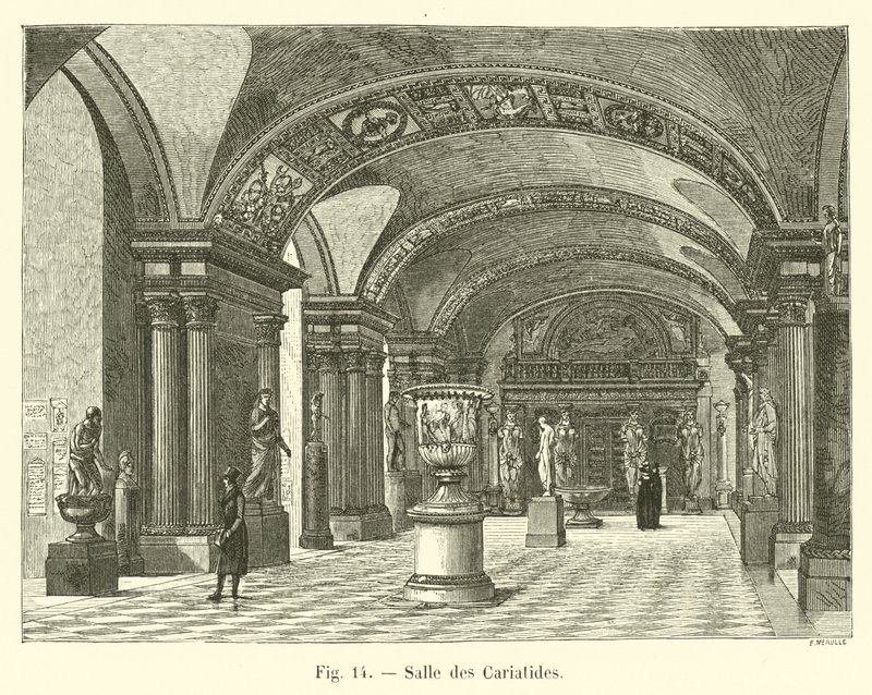 Sala de Cariatides de French School