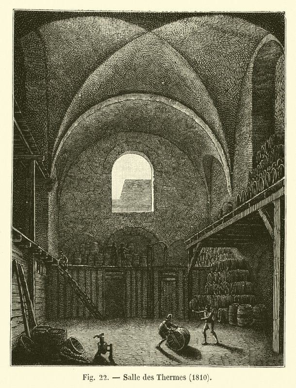 Salão dos Banhos, 1810 de French School
