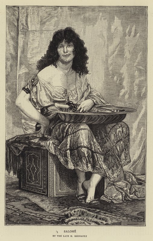 Salomé (gravura) de French School