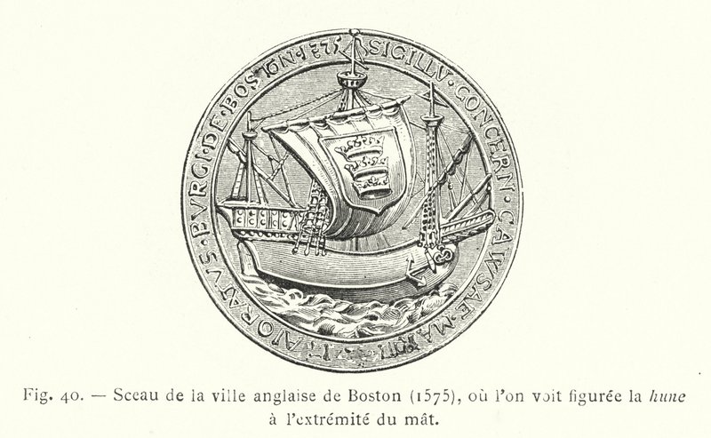Selo da cidade inglesa de Boston de French School