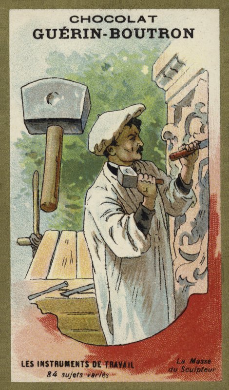 Macete de escultores de French School