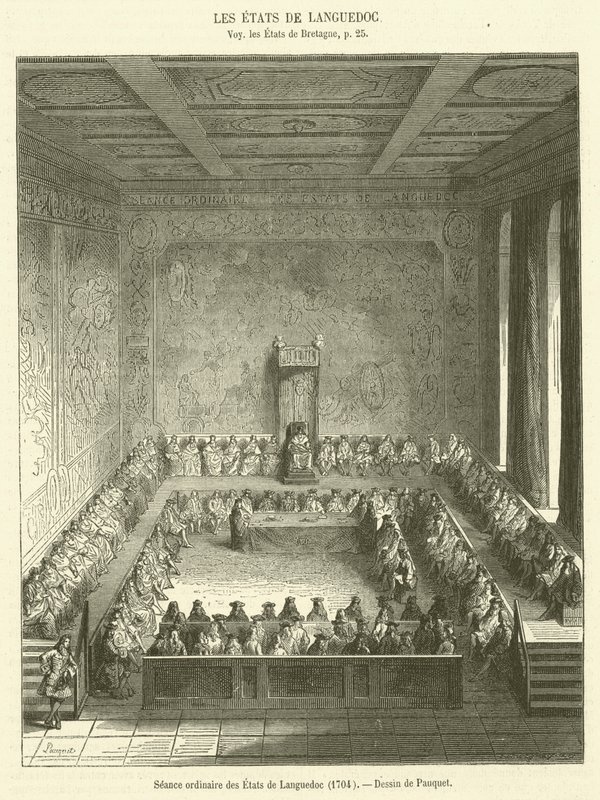 Sessão ordinária dos Estados do Languedoc de French School
