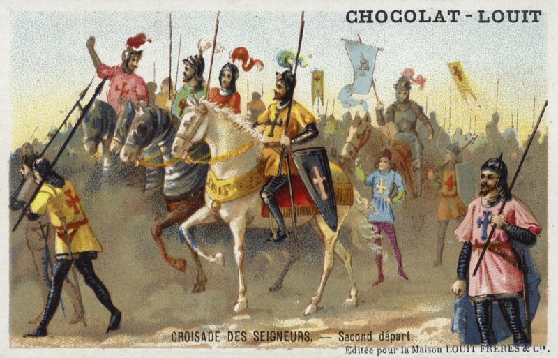 Segunda partida da Cruzada dos Príncipes, 1ª Cruzada, 1096 de French School