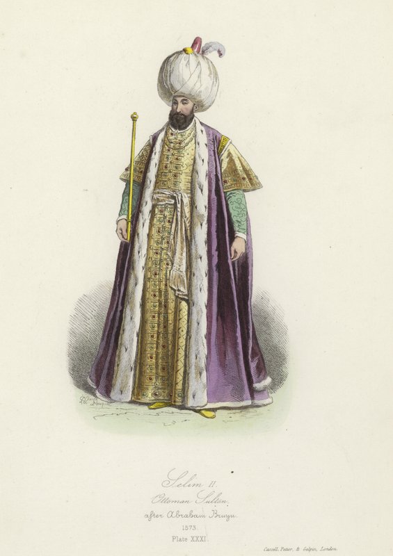 Selim II, Sultão Otomano de French School
