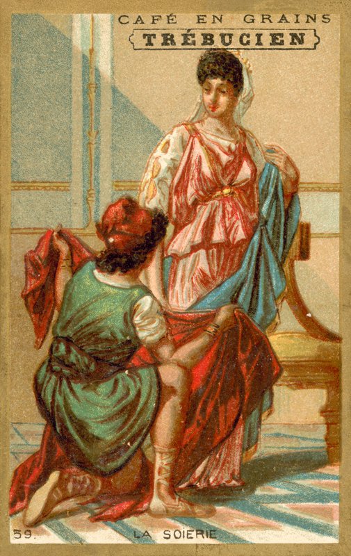 Seda (chromolitho) de French School