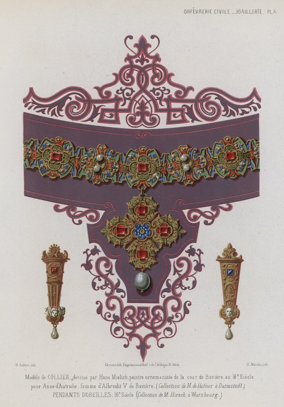 Jóias de prata de French School