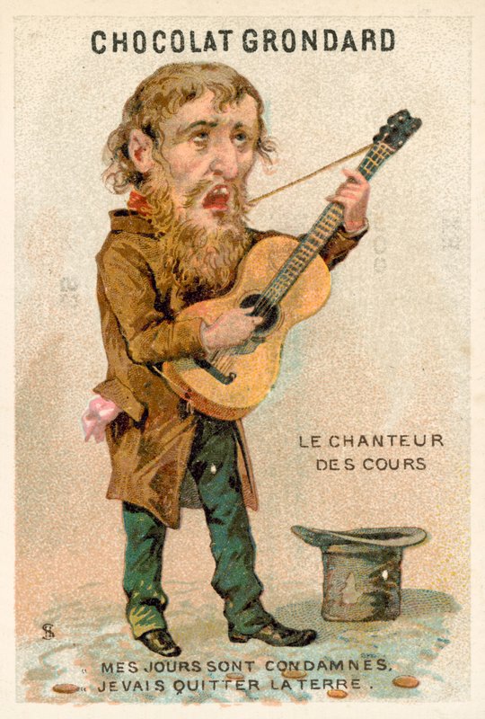 Cantor (chromolitho) de French School