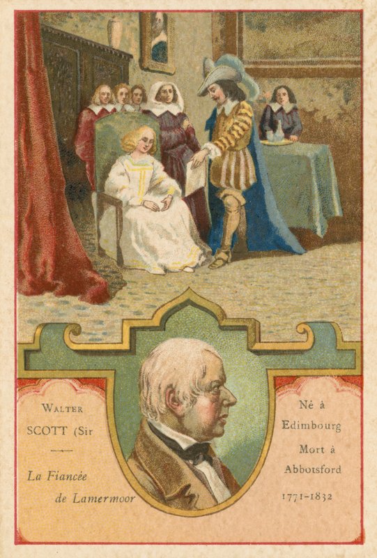 Sir Walter Scott, romancista escocês de French School