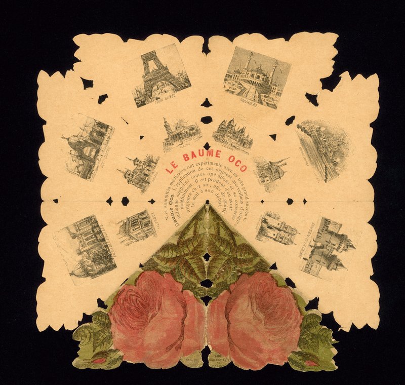 Lembrança da Exposição Universelle 1889, Paris, França (cor litho) de French School