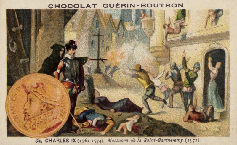 Massacre do dia de São Bartolomeu de French School