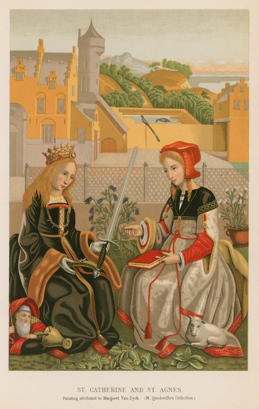 Santa Catarina e Santa Inês de French School
