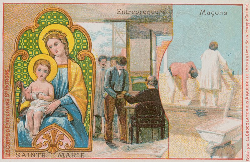 St Mary, empresários e pedreiros de French School