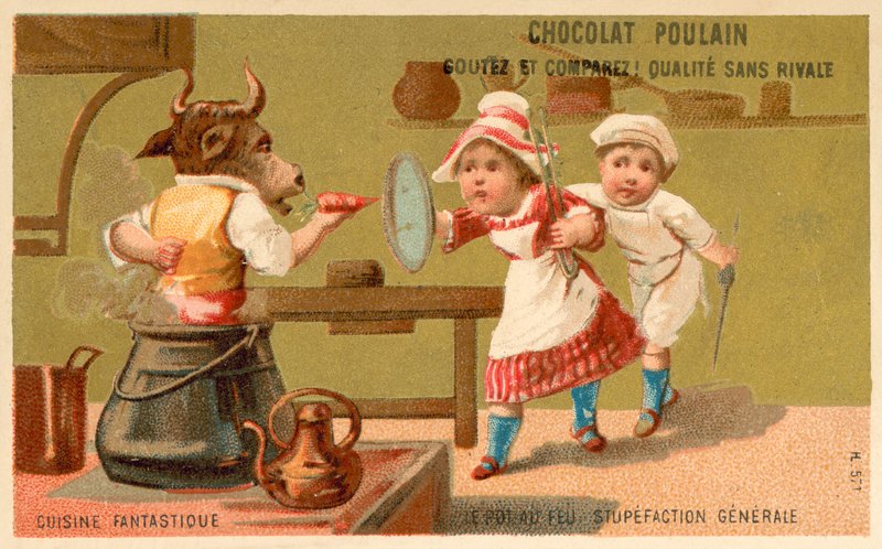 Guisado - estupefação geral (chromolitho) de French School