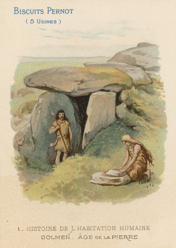Dólmen da Idade da Pedra de French School