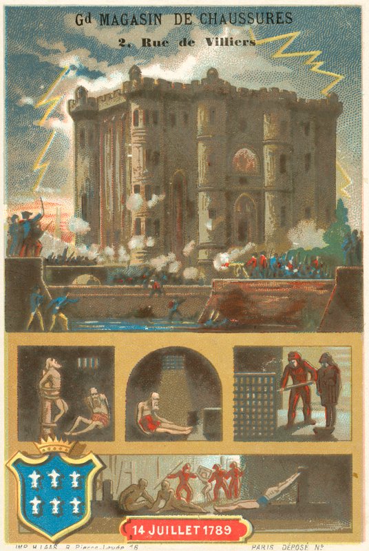 Tempestade da Bastilha, Revolução Francesa de French School