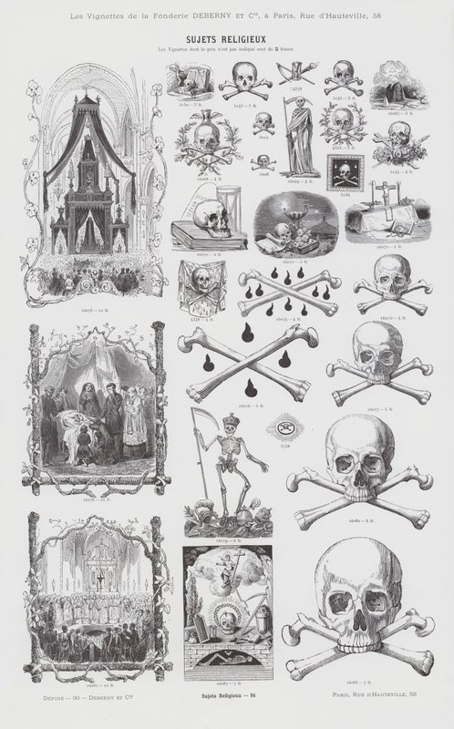 Tópicos religiosos (gravura) de French School