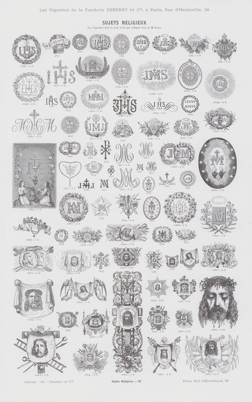 Tópicos religiosos (gravura) de French School