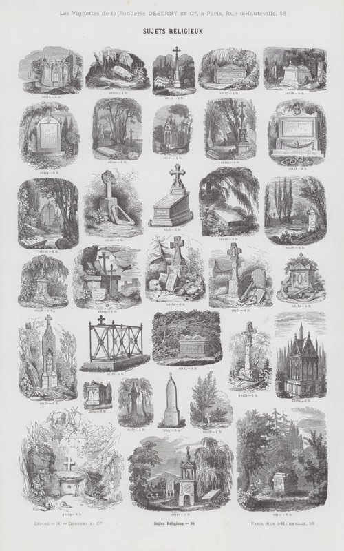 Tópicos religiosos (gravura) de French School
