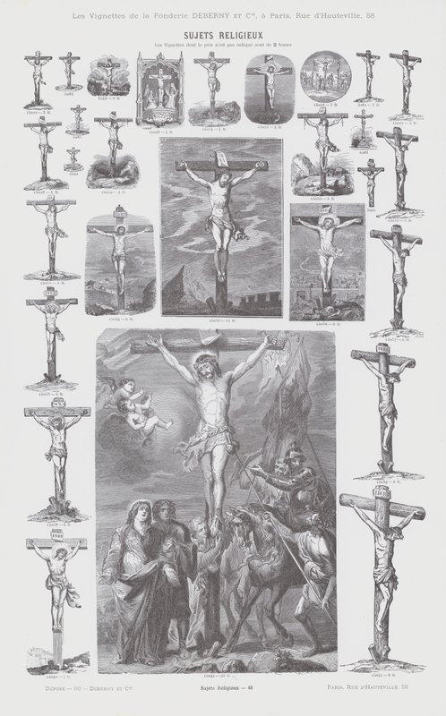 Tópicos religiosos (gravura) de French School