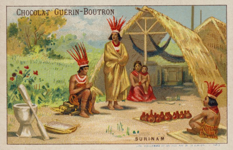 Suriname (chromolitho) de French School