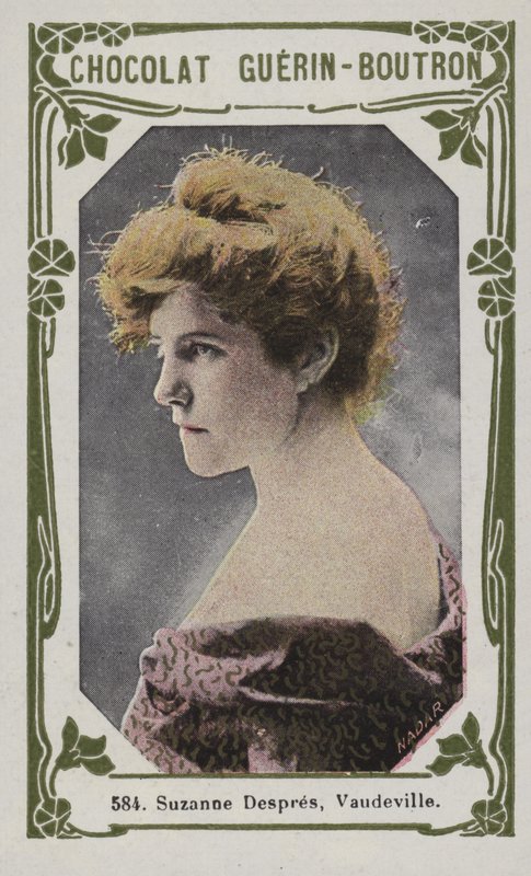 Suzanne Despres, Vaudeville (foto colorida) de French School