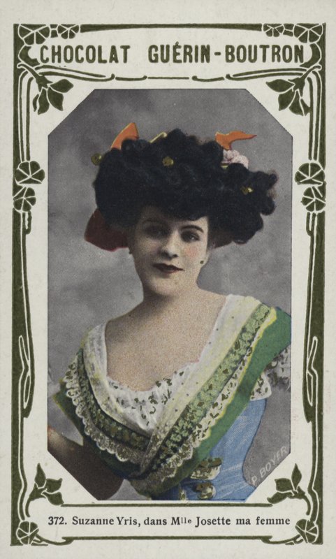 Suzanne Yris, em Mademoiselle Josette minha esposa (foto colorida) de French School