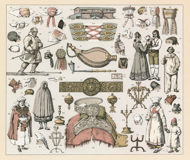 Traje da Suécia de French School
