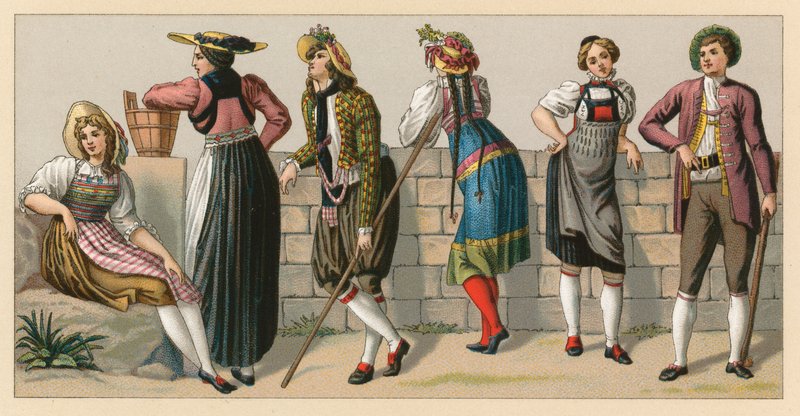 Traje da Suíça de French School