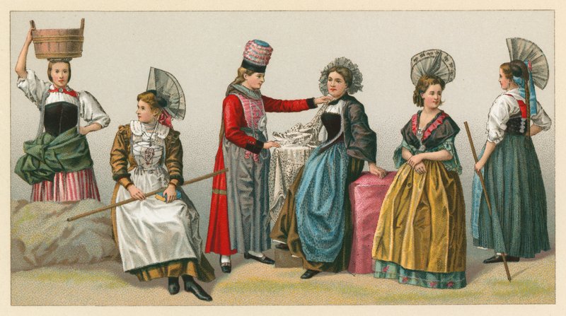 Traje da Suíça de French School