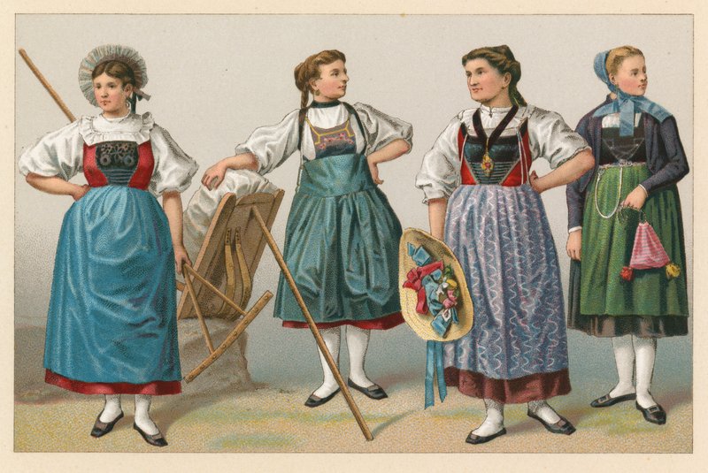 Traje da Suíça de French School