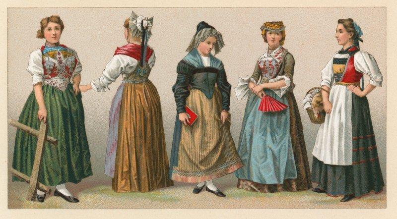 Traje da Suíça de French School