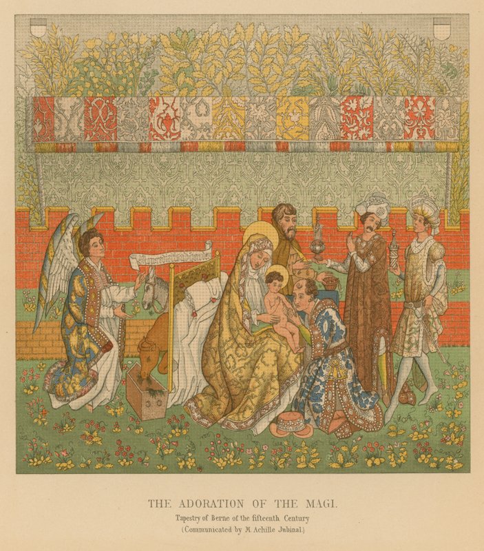 A Adoração dos Magos de French School